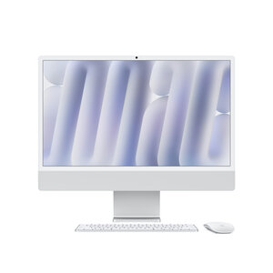 Apple iMac (24-inch, M4, 2024) 16GB | 256GB | Zilver | Basis