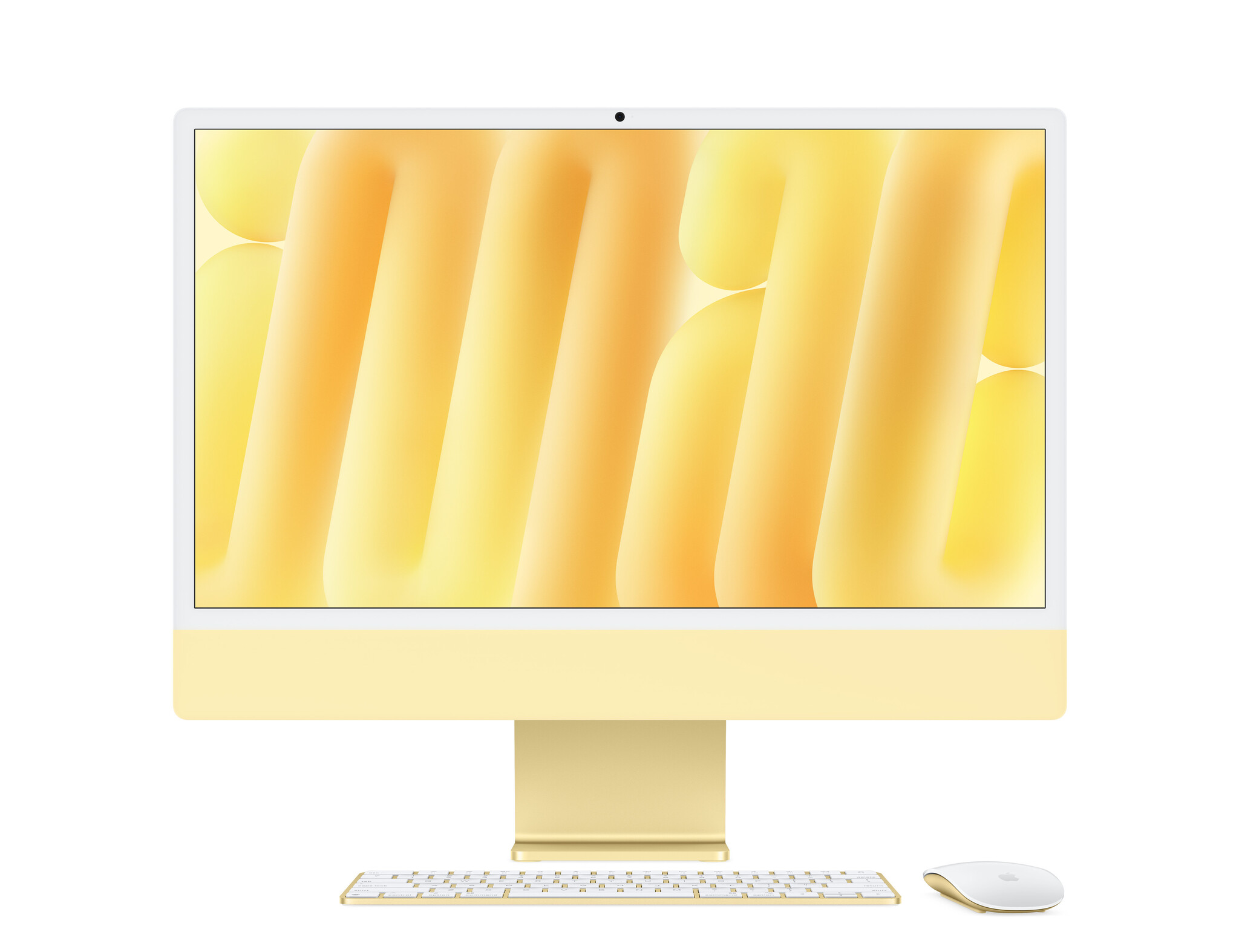 iMac (24-inch, M4, 2024) 16GB | 256GB | Geel | Basis - onlinemacwinkel