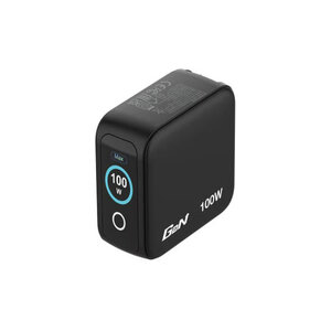 Verbatim Mini GaN oplader met display 100W 3-poorts