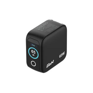 Verbatim Mini GaN oplader met display 65W 3-poorts