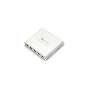 Hyper 80W USB-C Charger with 4 x QC 3.0 USB | Tweedekans