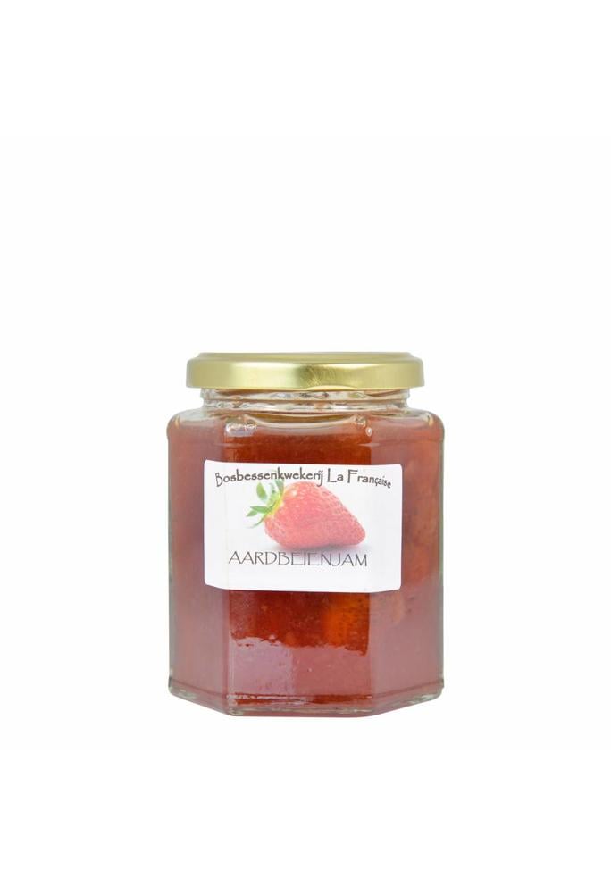 Bosbessenkwekerij La Française Aardbeienjam La Française 325 gram