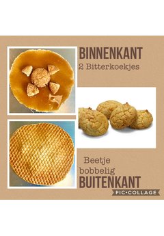 Opstroopwafel Opstroopwafel - Bitterkoekjes