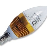 Aigostar LED bougie E14 3W 6500K transparent