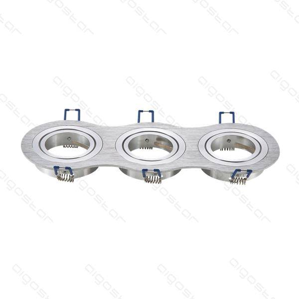 Aigostar Spot Fitting M1030R-03 aluminium pour 3 spots Φ235*75mm