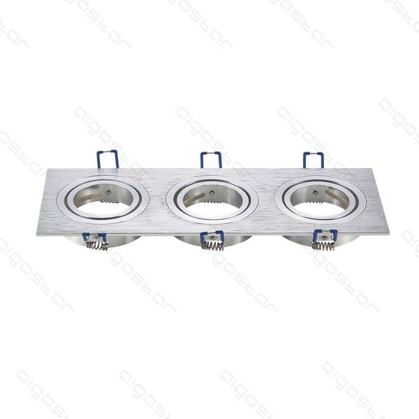 Aigostar Spot Fitting M1030S-03 aluminium pour 3 spots Φ235*75mm