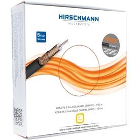 Hirschmann Coax kabel KOKA PE6 7mm buiten (doos 100 meter)