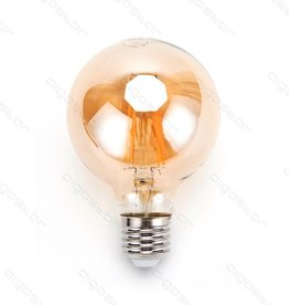 Aigostar Filament LED G80 E27 6W 2200K AMBRE(Lumière chaude) 550lm