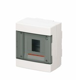 EC elettrocanali Armoire en saillie EC 4 modules IP40 blanc 1 rangée