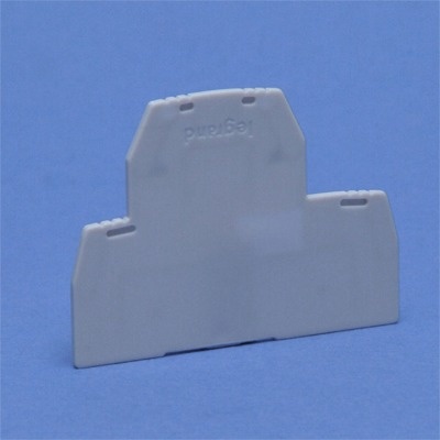 LEGRAND End plate 2 connection pitch 5/6 mm - thickness 2 mm
