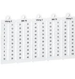 LEGRAND Viking 3 marks Numbers 11/20 - horizontal reading direction - 5mm