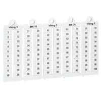 LEGRAND Viking 3 marks Numbers 11/20 - horizontal reading direction - 5mm