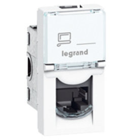 LEGRAND LCS2 socket RJ45 CAT5e U / UTP 1 module Mosaic white color