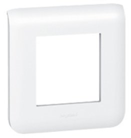 LEGRAND Mosaic cover plate for 2 modules - white