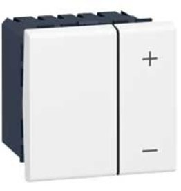 LEGRAND Mosaic dimmer 0 / 1-10V - 2 modules - white