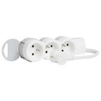 LEGRAND Multiple socket standard 3 x 2P + A - with cable 1.5 m