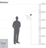 KANLUX PIR Bewegingssensor ALER MINI IP 44 WIT