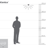 KANLUX Détecteur de mouvement PIR ZONA JQ-37-W