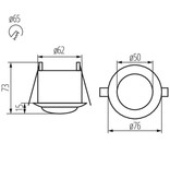 KANLUX  PIR motion sensor MERGE JQ -O