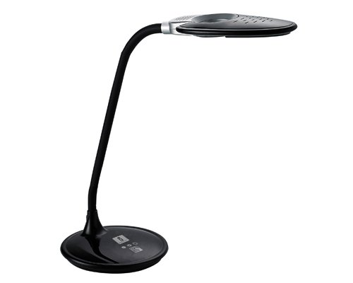 Aigostar Bureau LED - Lampe de Table 01 Noir 5W 5300K