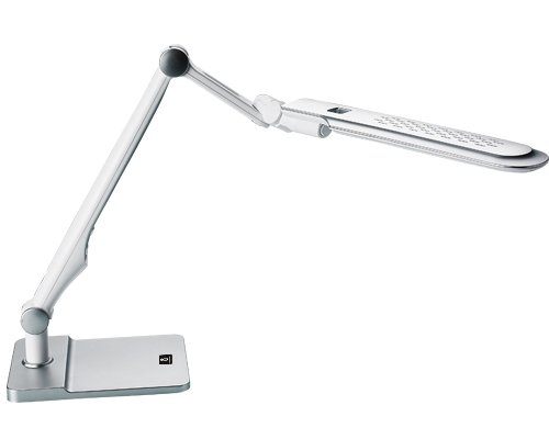 Aigostar Bureau LED - Lampe de Table 02 Argent 10W