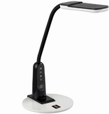 Aigostar Bureau LED - lampe de table 04 Noir 6W 5000K (Touch&Dimming)