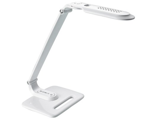 Aigostar Bureau-Lampe de table LED 05 argent/noir 8W