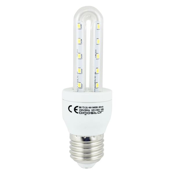 Aigostar LED B5 T3 2U E27 4W 3000K 300Lm