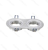 Aigostar Spot Fitting M1030R-02 aluminium pour 2 spots Φ155*75mm