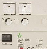 EWP Solutions Disjoncteur différentiel type B 2P 63A 10kA AC/DC 30mA ou 300mA