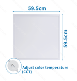 Aigostar Panneau led blanc avec CCT réglable 3000/4000/6000K 32W 3840Lm 200-240V 50/60 Hz