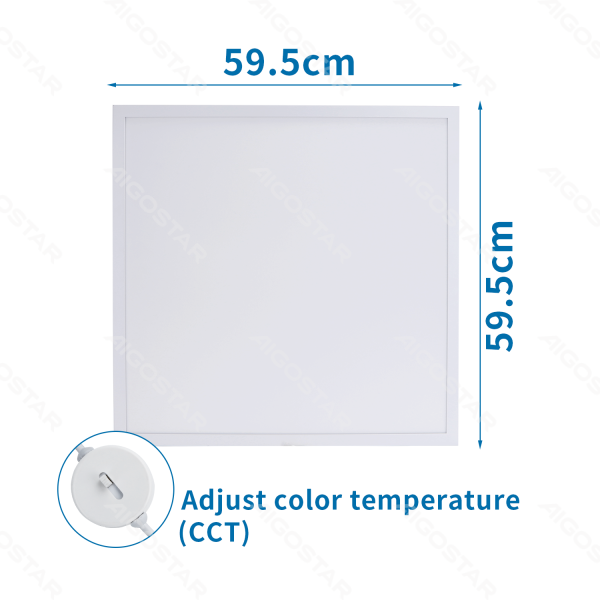 Aigostar Panneau led blanc avec CCT réglable 3000/4000/6000K 32W 3840Lm 200-240V 50/60 Hz