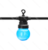 Aigostar Guirlande lumineuse LED d'extérieur colorée en forme de boule, petite (10 pièces) 6 W 8 m