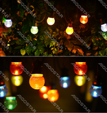 Aigostar Guirlande Led extérieure colorée in-outdoor forme sphérique petit (10 pièces) 6W 8M