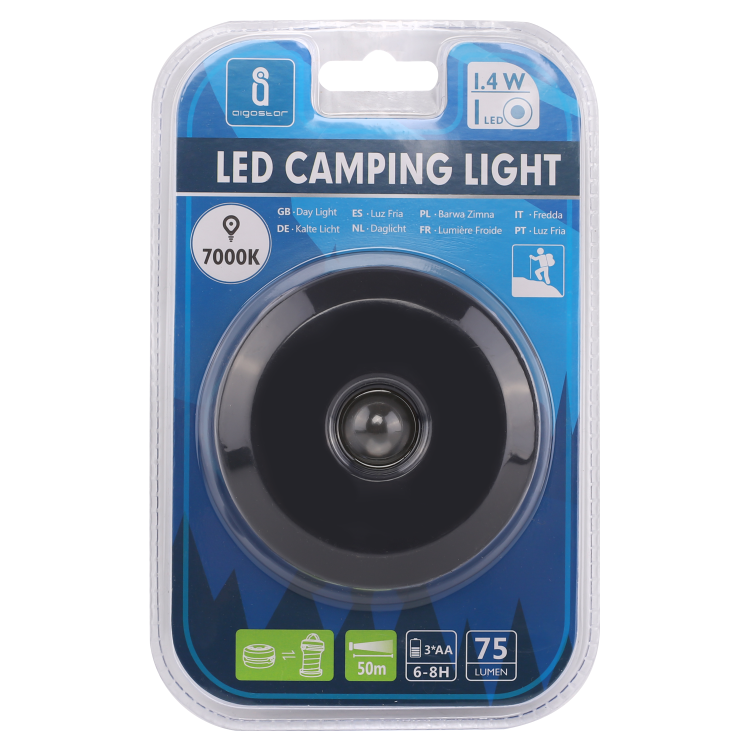 Aigostar Led camping light 7000K(white light)