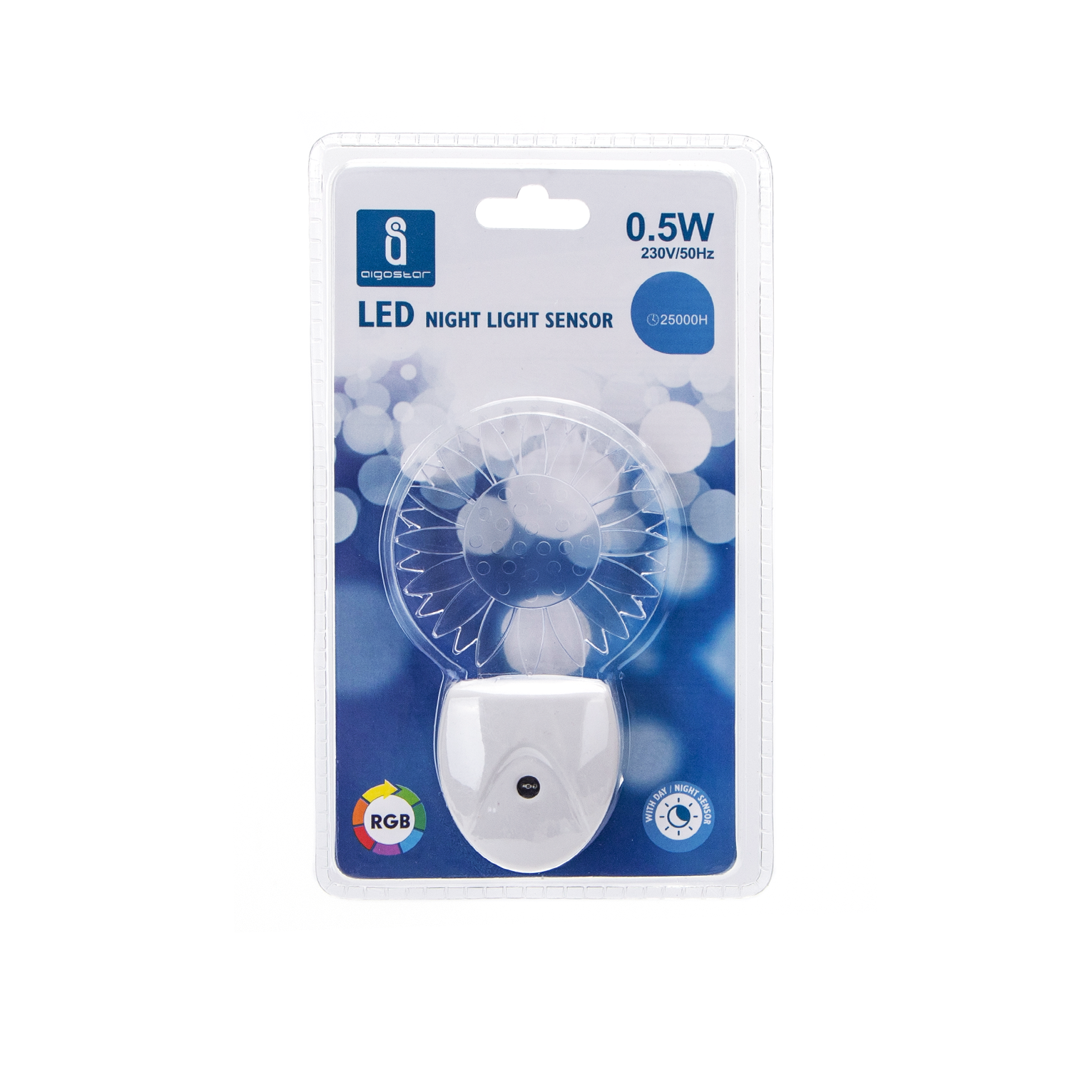 Aigostar LED sensor RGB night light