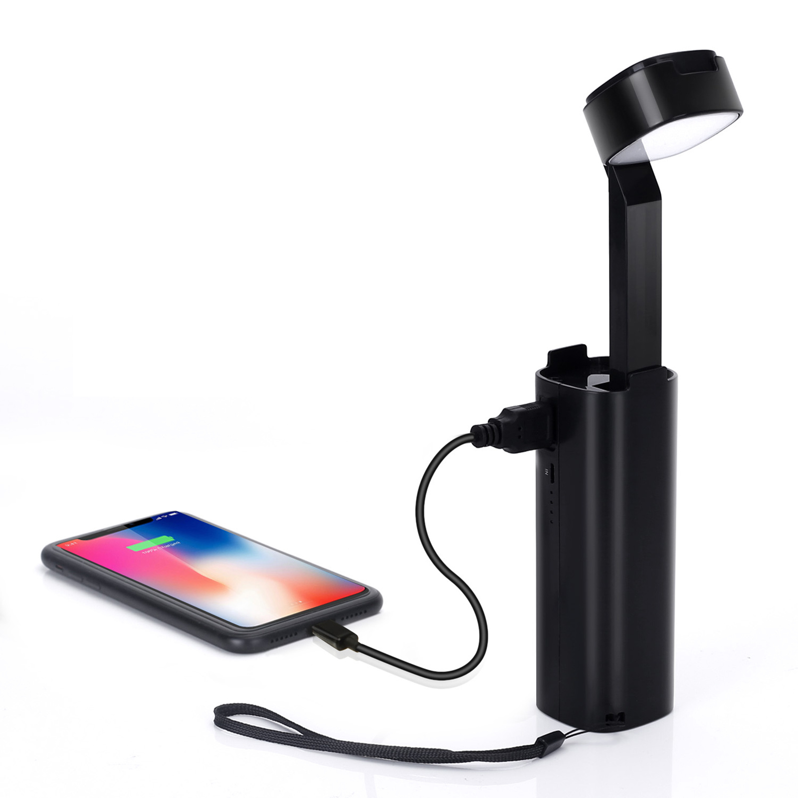 Aigostar LED Desk - lampe de table lampe de table avec batterie externe 3W 4500K 140LM