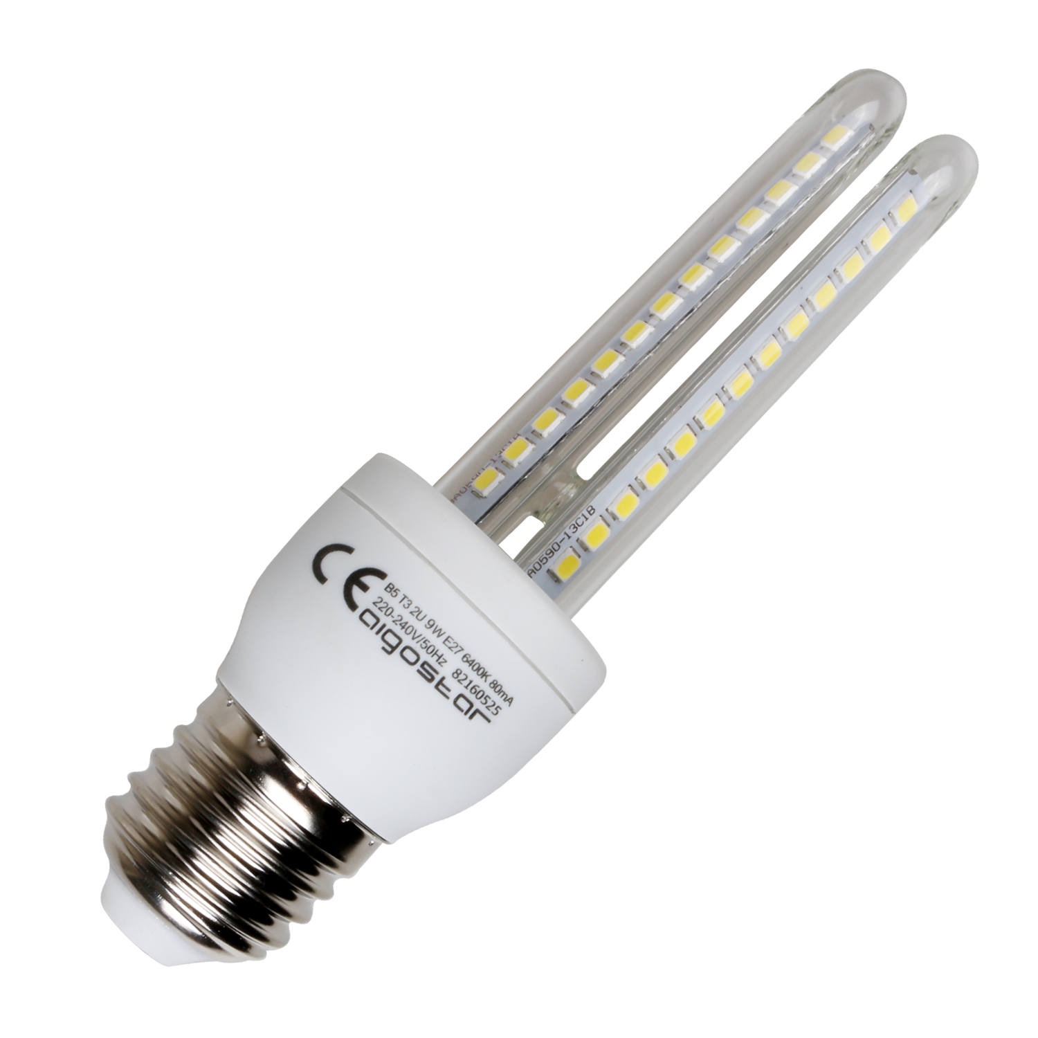 Aigostar LED B5 T3 2U E27 8W 6500K 640Lm