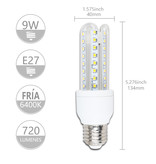 Aigostar LED B5 T3 3U E27 9W 6400K 810Lm