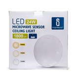 Aigostar LED MICROWAVE SENSOR PLAFONDVERLICHTING 24W 1800LM  3000-4000-6500K