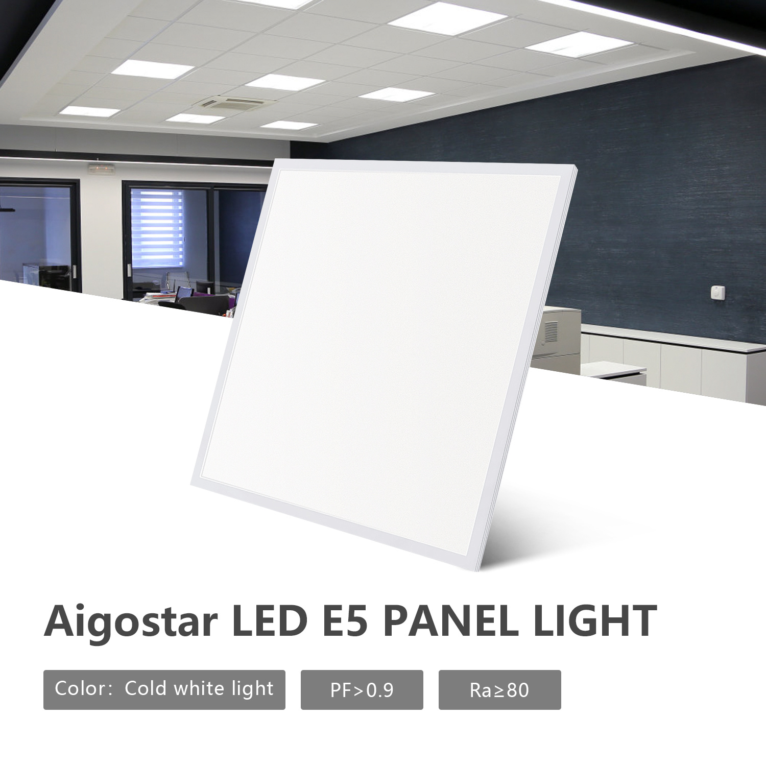 Aigostar Led Panel E5 MS 40W 4000K 3600lm White frame (1195x295x9mm)