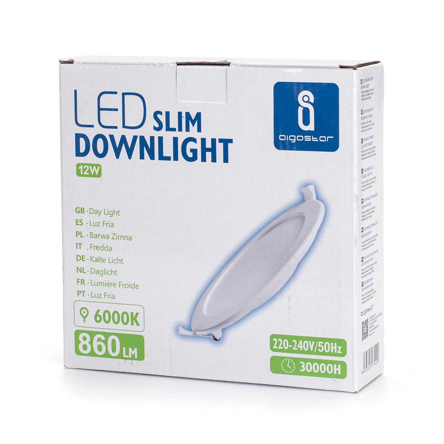 Aigostar LED E5 SLIM DOWN LIGHT 12W 6000K 860LM