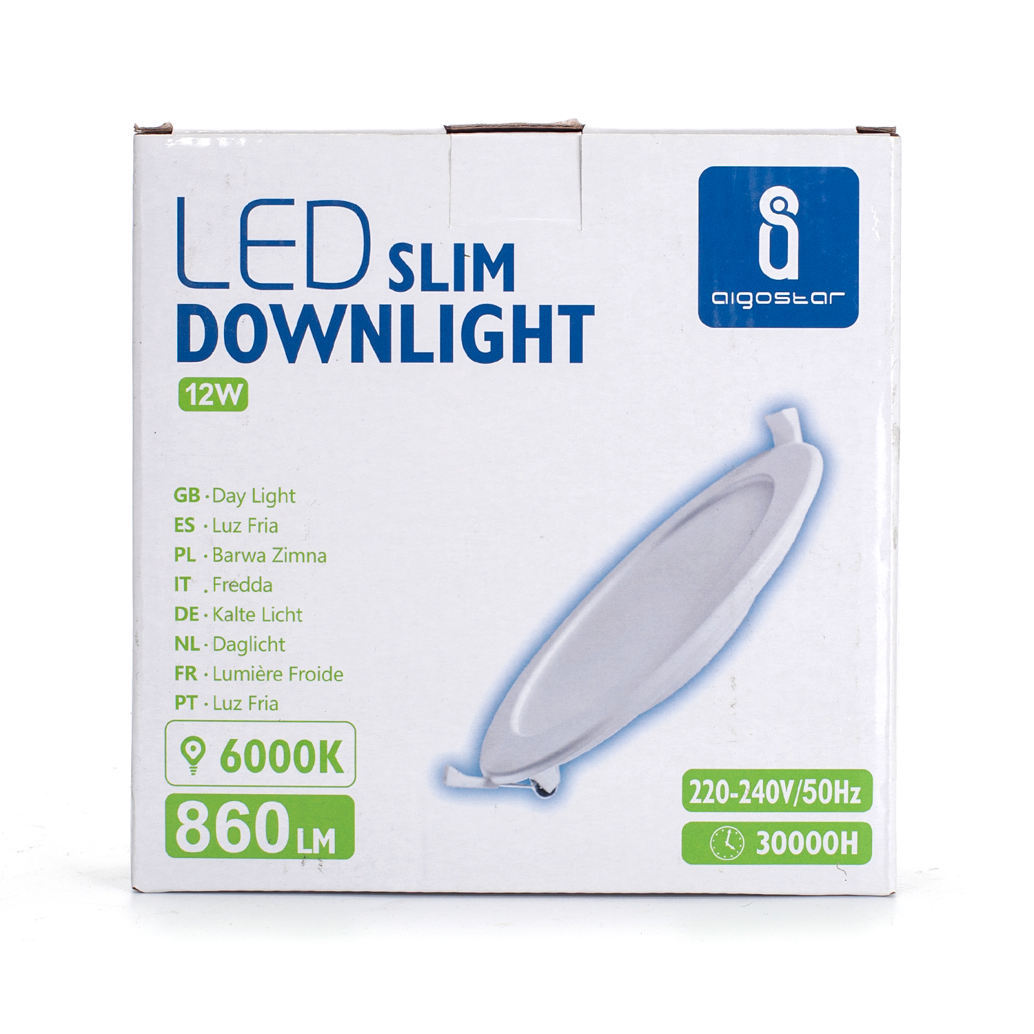 Aigostar LED E5 SLIM DOWN LIGHT 12W 6000K 860LM