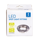 Aigostar Spot Fitting M1030R-01 aluminium voor 1 spotlicht Φ75mm