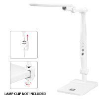 Aigostar LED Bureau -  Tafellamp 02 Wit 10W