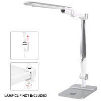 Aigostar LED Desk - Table Lamp 02 Silver 10W