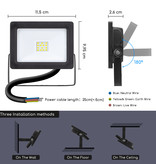 Aigostar 30% discount! Led Flood light slim 10W 4100K