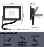 Aigostar 30% discount! Led Flood light slim 20W 4100K