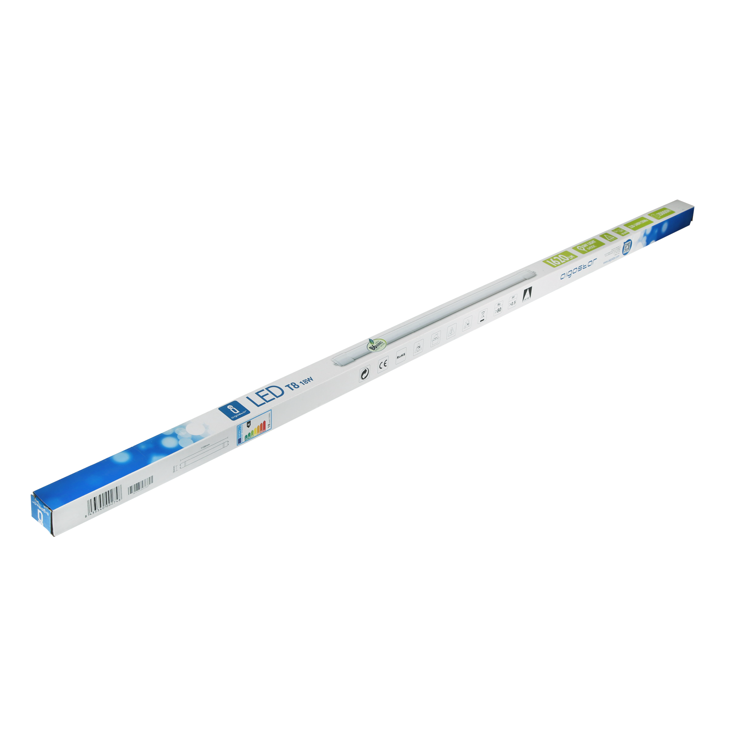 Aigostar LED B6 T8 10W 0.6M 3000K Plastic