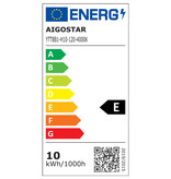 Aigostar LED T8 10W 0.6M 4000K Half Aluminum Plastic 120lm/W